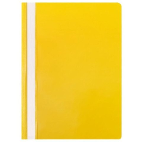 Skoroszyt na dokumenty twardy A4 10 sztuk żółty NATUNA