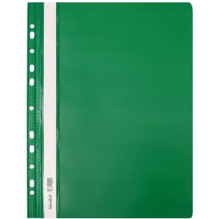 Skoroszyt na dokumenty twardy A4 wpinany do segregatora 10 sztuk zielony SH-01-02 BIURFOL