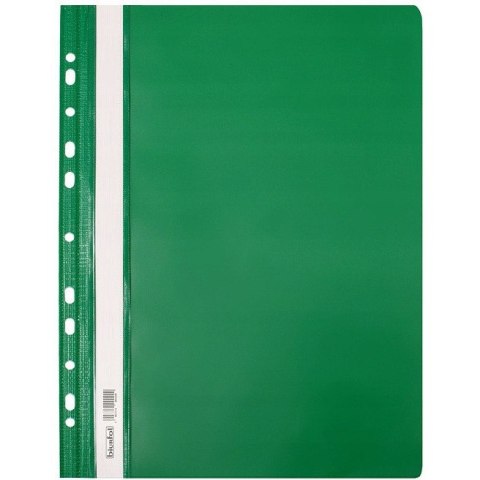Skoroszyt na dokumenty twardy A4 wpinany do segregatora 10 sztuk zielony SH-01-02 BIURFOL