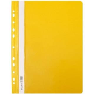 Skoroszyt na dokumenty twardy A4 wpinany do segregatora 10 sztuk żółty SH-01-04 BIURFOL