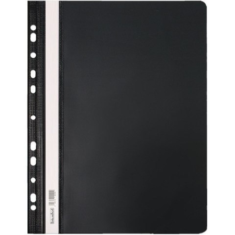 Skoroszyt na dokumenty twardy A4 wpinany do segregatora 10 sztuk czarny SH-01-05 BIURFOL