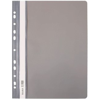 Skoroszyt na dokumenty twardy A4 wpinany do segregatora 10 sztuk szary SH-01-07 BIURFOL