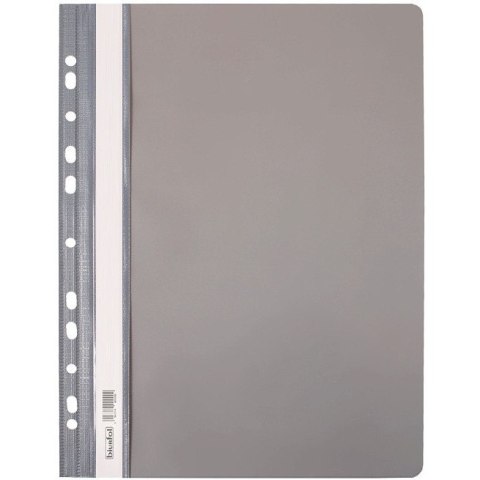 Skoroszyt na dokumenty twardy A4 wpinany do segregatora 10 sztuk szary SH-01-07 BIURFOL