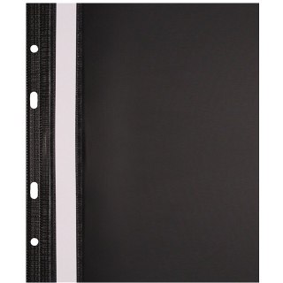 Skoroszyt na dokumenty twardy A5 wpinany do segregatora 10 sztuk czarny SH-11-05 BIURFOL
