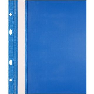Skoroszyt na dokumenty twardy A5 wpinany do segregatora 10 sztuk niebieski SH-11 BIURFOL