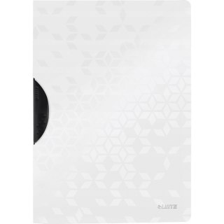 Skoroszyt z klipsem Leitz WOW, biały 41850001