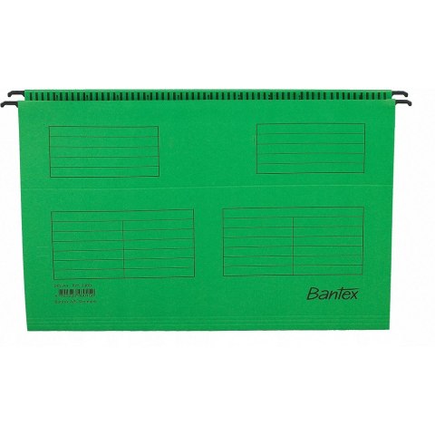 Teczka zawieszana na dokumenty STANDARD zielona 100331436 BANTEX