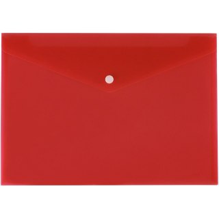 Teczka kopertowa na dokumenty A4 satyna PP czerwona TKS-01-01 BIURFOL