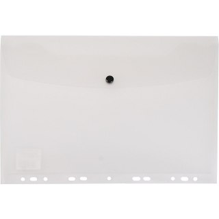 Teczka kopertowa na dokumenty A4 wpinana do segregatora PVC przezroczysta TP-12-05 BIURFOL