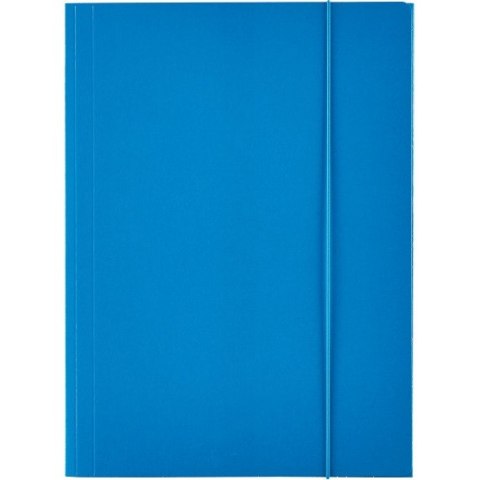 Teczka lakierowana z gumką A4 niebieska ESSELTE 13435