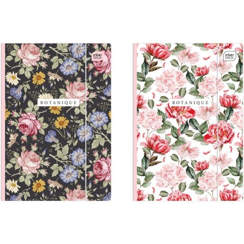 Teczka z gumką A4+ LUX UV BOTANIQUE INTERDRUK