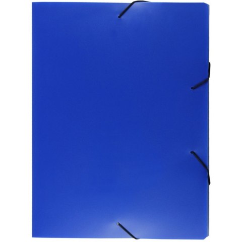 Teczka z gumką pudło PP granat TG-03 BIURFOL Teczka z gumką pudło PP granat TG-03 BIURFOL