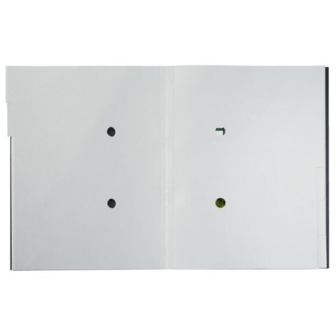 Teczka z przekładkami Recycle A4 6 przekładek, czarny 39140095