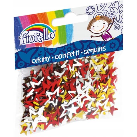 Cekiny konfetti gwiazdki Fiorello GR-K143 170-2266 Cekiny konfetti gwiazdki Fiorello GR-K143 170-2266
