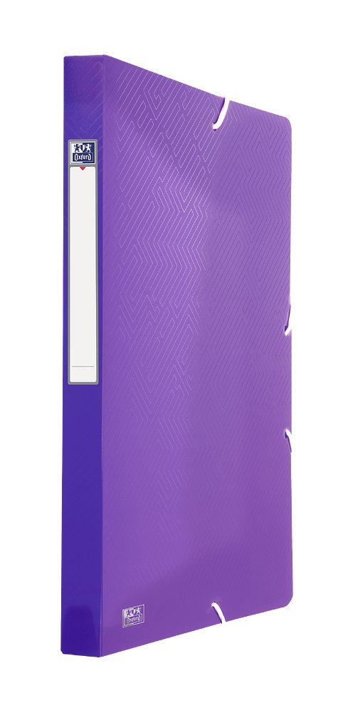 Teczka szeroka 24x32cm z gumką Urban Oxford 25mm mix kolorów 400146969