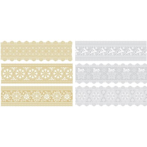 Koszulki termokurczliwe na kule 10cm, 6 wzorów ESF-6496 ALIGA