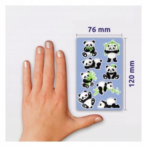 Naklejki dla dzieci 3D PANDY 57297 Z-DESIGN AVERY ZWECKFORM