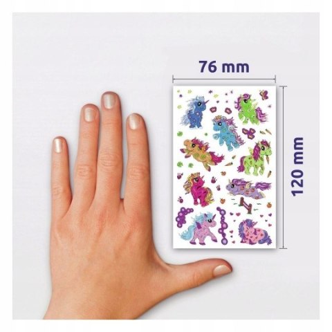 Naklejki dla dzieci BROKATOWE KONIKI 56063 Z-DESIGN AVERY ZWECKFORM