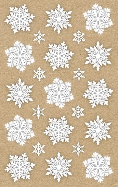 Naklejki papierowe Z-Design - Płatki śniegu 52290 AVERY ZWECKFORM
