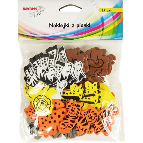 Naklejki z pianki ZOO PVC09 BREWIS Naklejki z pianki ZOO PVC09 BREWIS
