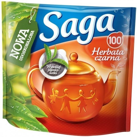 Herbata SAGA ekspresowa 100 torebek Herbata SAGA ekspresowa 100 torebek