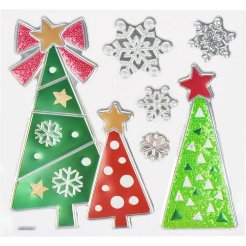 Naklejki wypukłe Boże Narodzenie 2 wzory 190x230 ARPEX