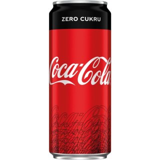 Napój COCA-COLA ZERO 0,33L (24 sztuki) puszka