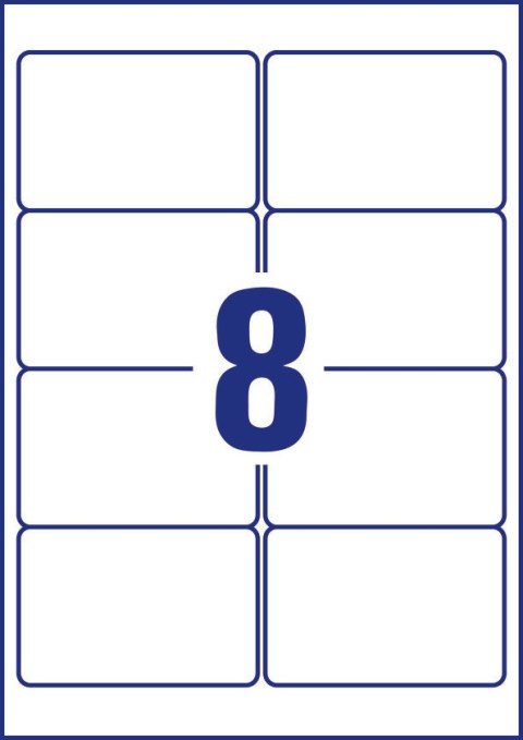 Etykiety A4 białe (25 arkuszy) 96*63,5mm L4745REV-25 AVERY ZWECKFORM