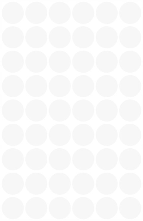 Etykiety kółka Q12mm 3145 białe 270szt AVERY ZWECKFORM