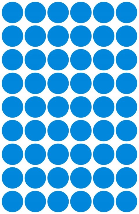 Etykiety kółka Q12mm niebieskie 3142 AVERY ZWECKFORM