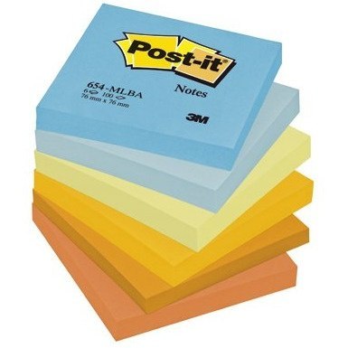 Blocz.76x76 p.ENERGETY.654TFEN 6 szt.POST-IT 3M FT510283540 Blocz.76x76 p.ENERGETY.654TFEN 6 szt.POST-IT 3M FT510283540