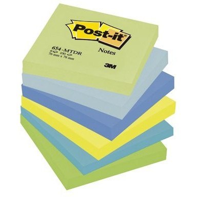 Bloczek samoprzylepny 76x76mm paleta MARZYCIEL 654MTDR (6szt) POST-IT 3M FT510283516 Bloczek samoprzylepny 76x76mm paleta MARZYCIEL 654MTDR (6szt) POST-IT 3M FT510283516