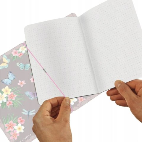 Notatnik Flex A5 40 kartek w kropki Notes Ladylike Butterflies 50044290 HERLITZ Notatnik Flex A5 40 kartek w kropki Notes Ladylike Butterflies 50044290 HERLITZ