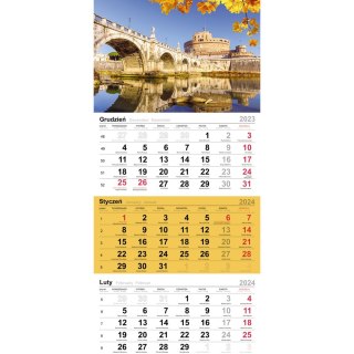 Kalendarz trójdzielny(H) ULICZKA T-106T-08 Michalczyk i Prokop