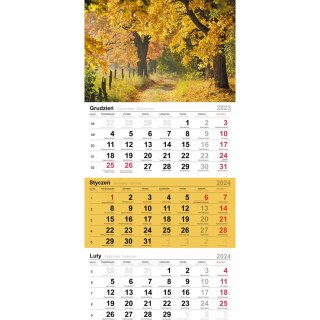 Kalendarz trójdzielny(H) KRAJOBRAZ GÓRSKI T-106T-11 Michalczyk i Prokop