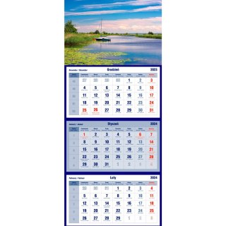 Kalendarz trójdzielny SOSENKA T-105T-01 Michalczyk i Prokop