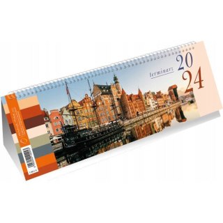 Kalendarz ze spiralką poziomy PORT T-100-2-13 Michalczyk i Prokop