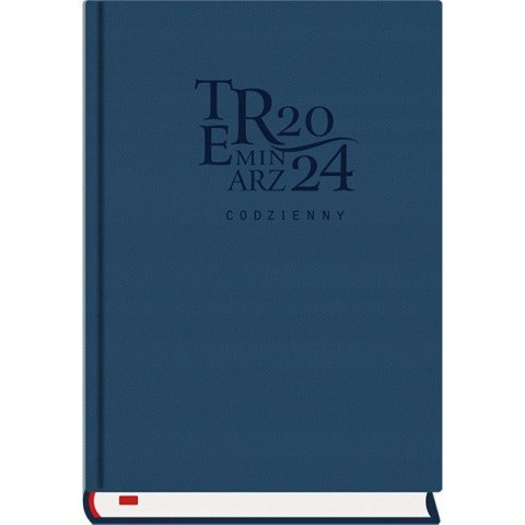 Terminarz A5 Codzienny - granatowy T-255T-3G Michalczyk i Prokop