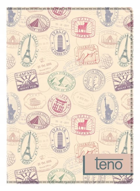 Kalendarz TENO IMPRESS notesowy N1 145x194mm 2025 TELEGRAPH Kalendarz TENO IMPRESS notesowy N1 145x194mm 2025 TELEGRAPH