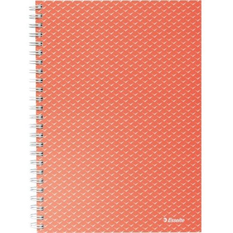 Kołonotatnik Colour`Breeze A5 w kratkę koralowy 628468 ESSELTE