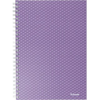 Kołonotatnik Colour`Breeze A5 w kratkę lawendowy 628469 ESSELTE