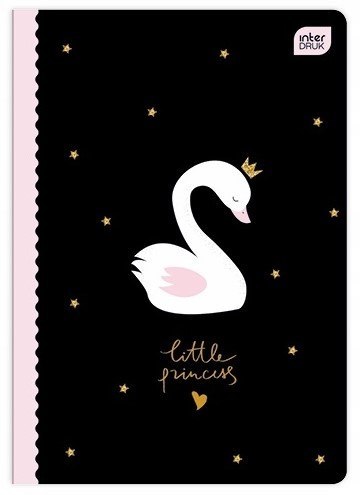 Zeszyt A5 32k 3linia kolorowa UV GIRLS mix INTERDRUK