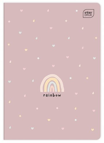 Zeszyt A5 32k 3linia kolorowa UV GIRLS mix INTERDRUK