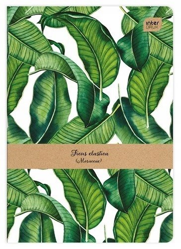 Zeszyt A5 60k gładki mix wzorów 70g. INTERDRUK