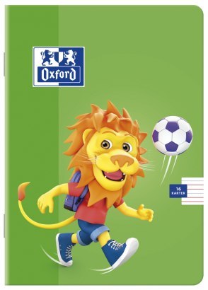 Zeszyt A5 16k 90g. 3-linia kolorowa LION 400106954 TOP