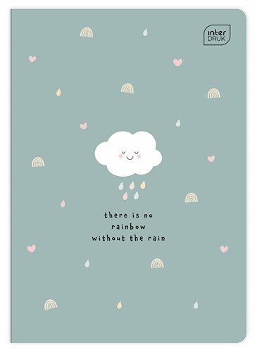 Zeszyt A5 32k kratka kolorowa UV mix INTERDRUK