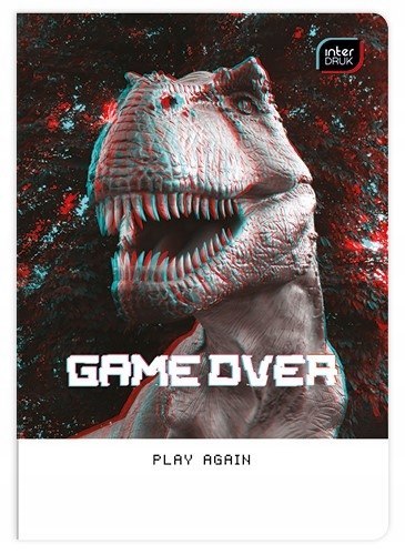 Zeszyt A5 32k linia UV mix wzorów INTERDRUK