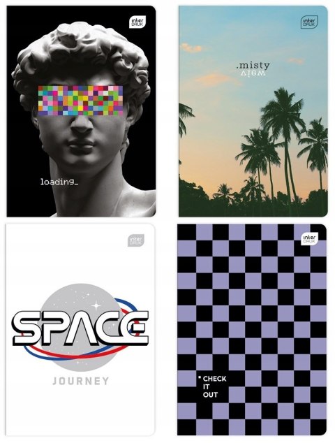 Zeszyt A5 60k linia 70g. BOYS mix INTERDRUK