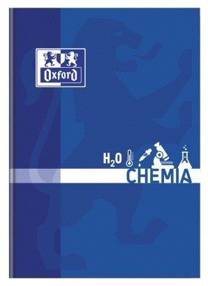Zeszyt szkolny A5 przedmiotowy 80 kartek w kratkę CHEMIA 400128285 OXFORD