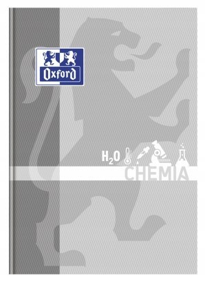 Zeszyt szkolny A5 przedmiotowy 80 kartek w kratkę CHEMIA 400128285 OXFORD